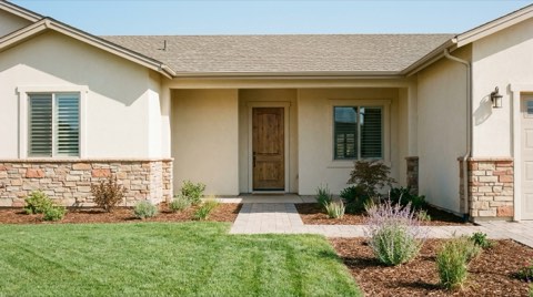 A well-maintained single-story ranch home exterior in Mar Vista at midday