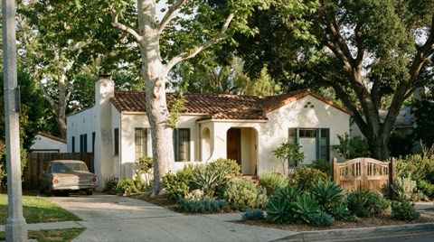 A mature, long-held family home exterior in Culver City with established trees.