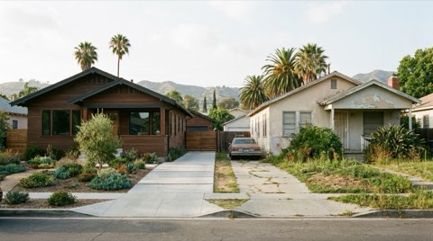Two adjacent Culver City homes contrasting a turnkey renovation with a value-add fixer.