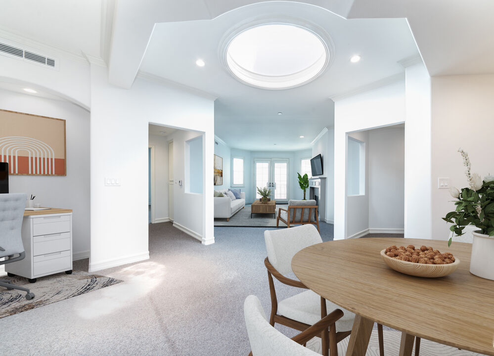 Sold home at 128 N Swall Dr #PN4, Los Angeles, CA, 2 bd · 3 ba · 1,703 sqft